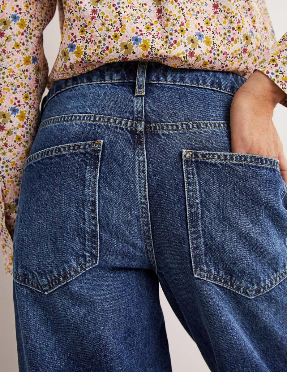 облекло Boden бойфренд дънки средна реколта Жени LL681004