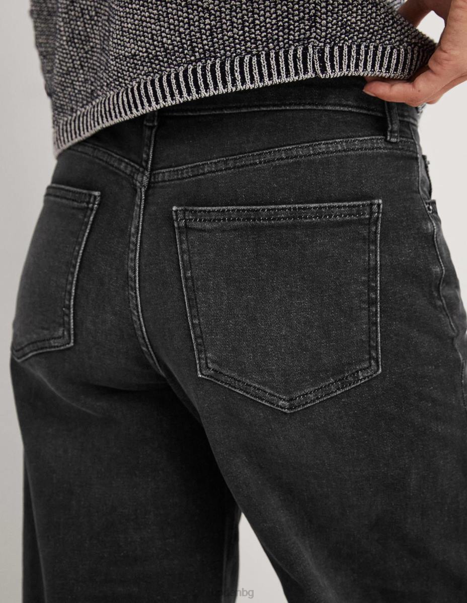 облекло Boden широки дънки с ниска талия черен Жени LL681837