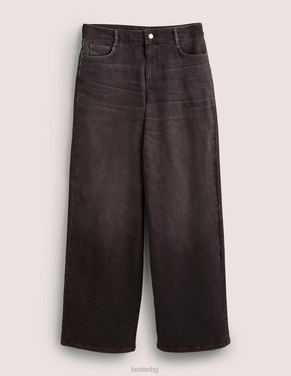 облекло Boden широки дънки с ниска талия черен Жени LL681837