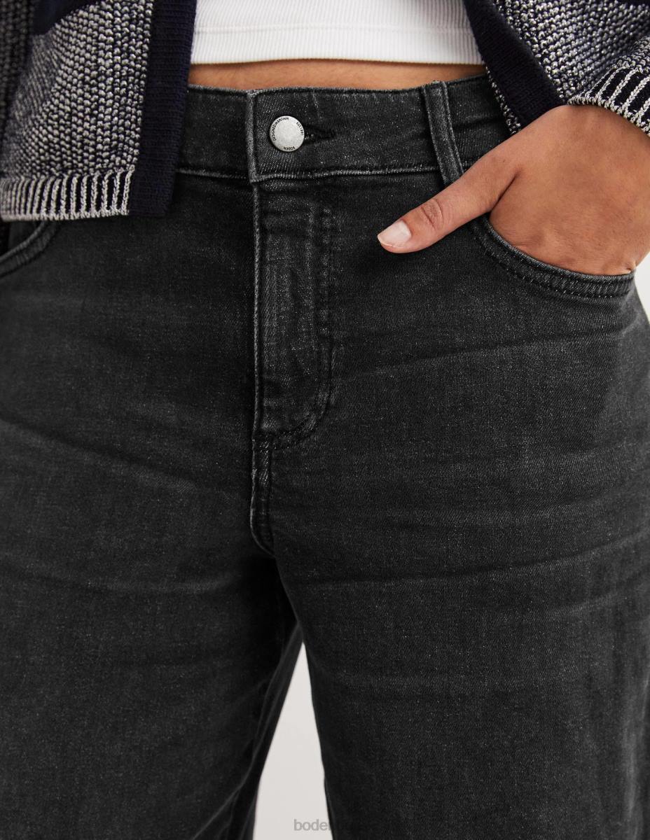 облекло Boden широки дънки с ниска талия черен Жени LL681837