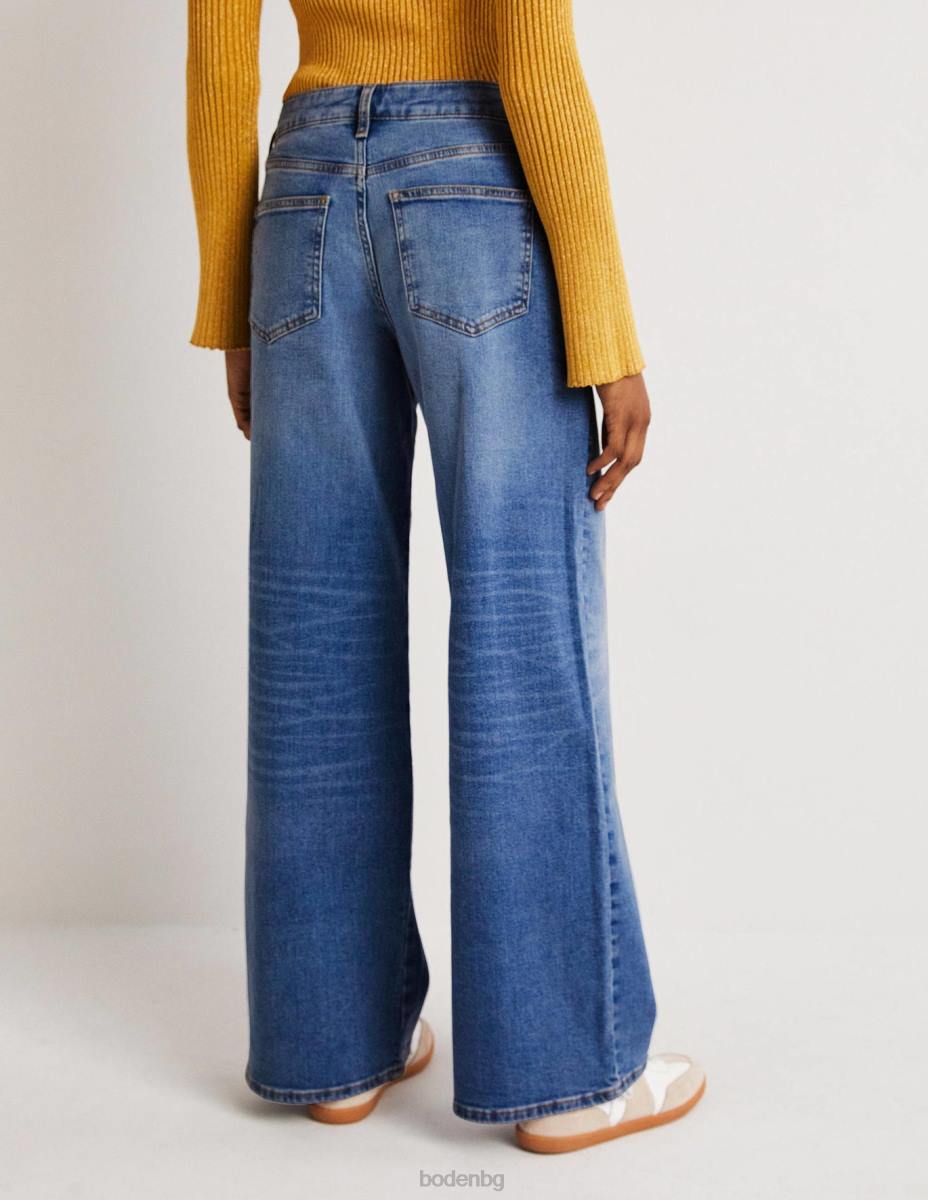 облекло Boden широки дънки с ниска талия лека реколта Жени LL682232