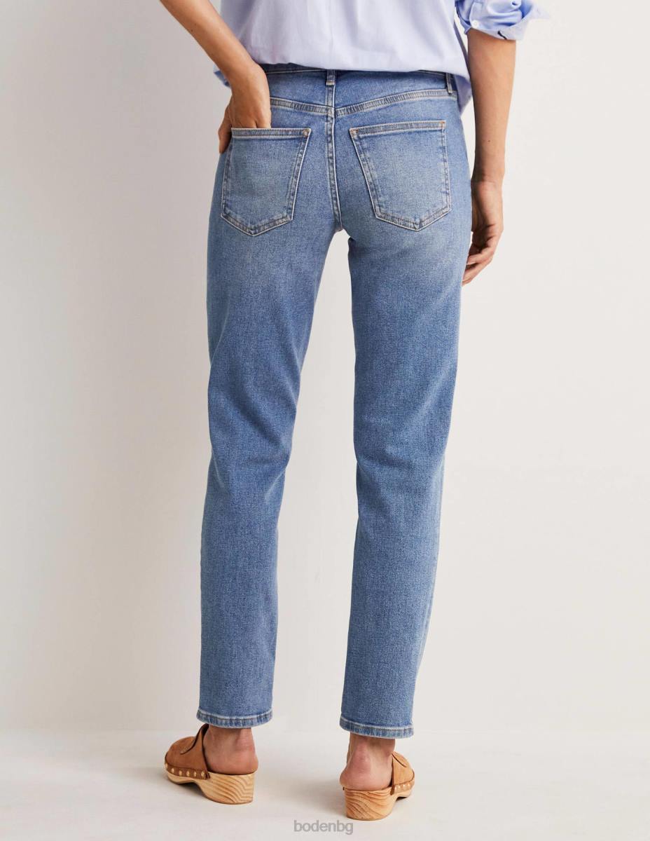 облекло Boden дънки приятелка лека реколта Жени LL682386