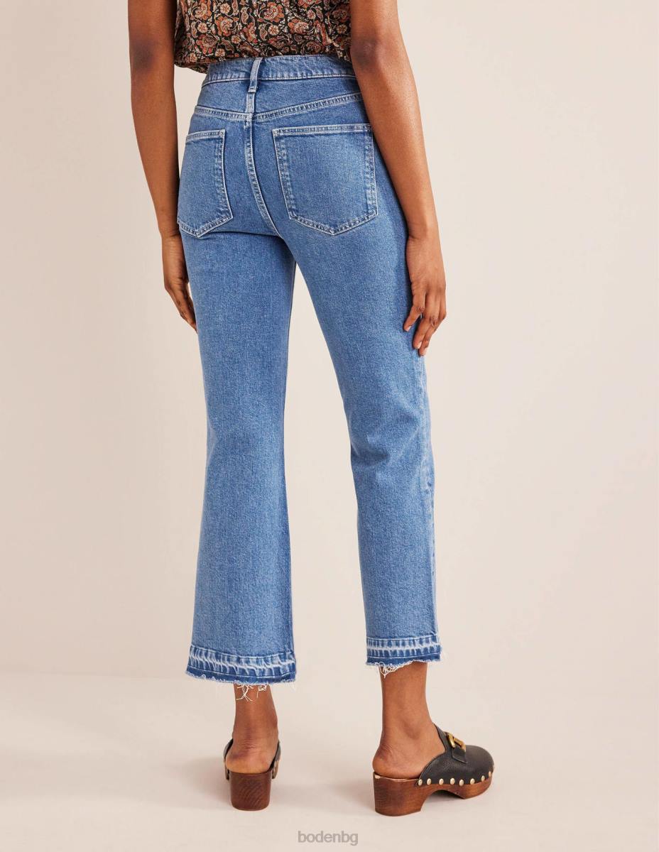 облекло Boden дънки със средна височина средна реколта Жени LL68663