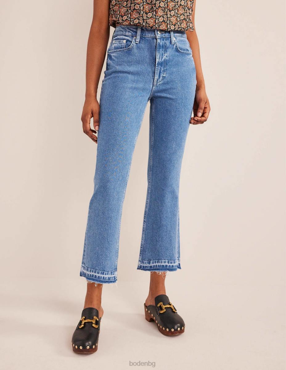 облекло Boden дънки със средна височина средна реколта Жени LL68663