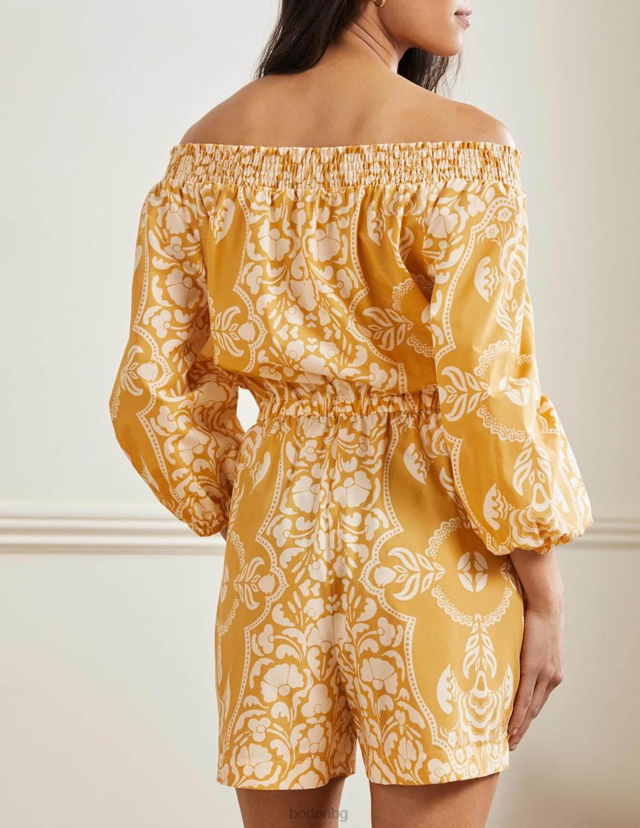 облекло Boden костюм за игра с отворени рамена масло и разцвет на страстта Жени LL682429