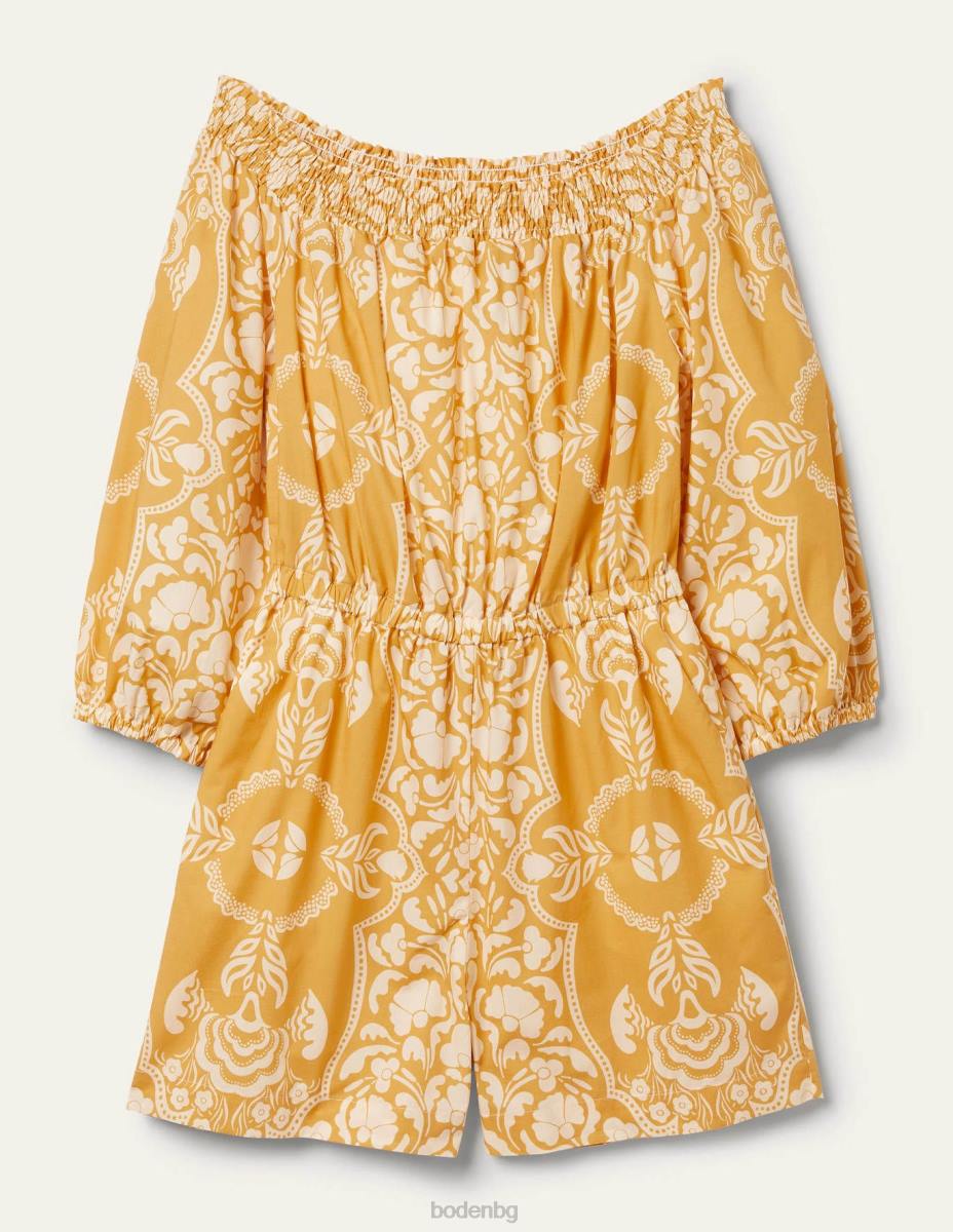 облекло Boden костюм за игра с отворени рамена масло и разцвет на страстта Жени LL682429