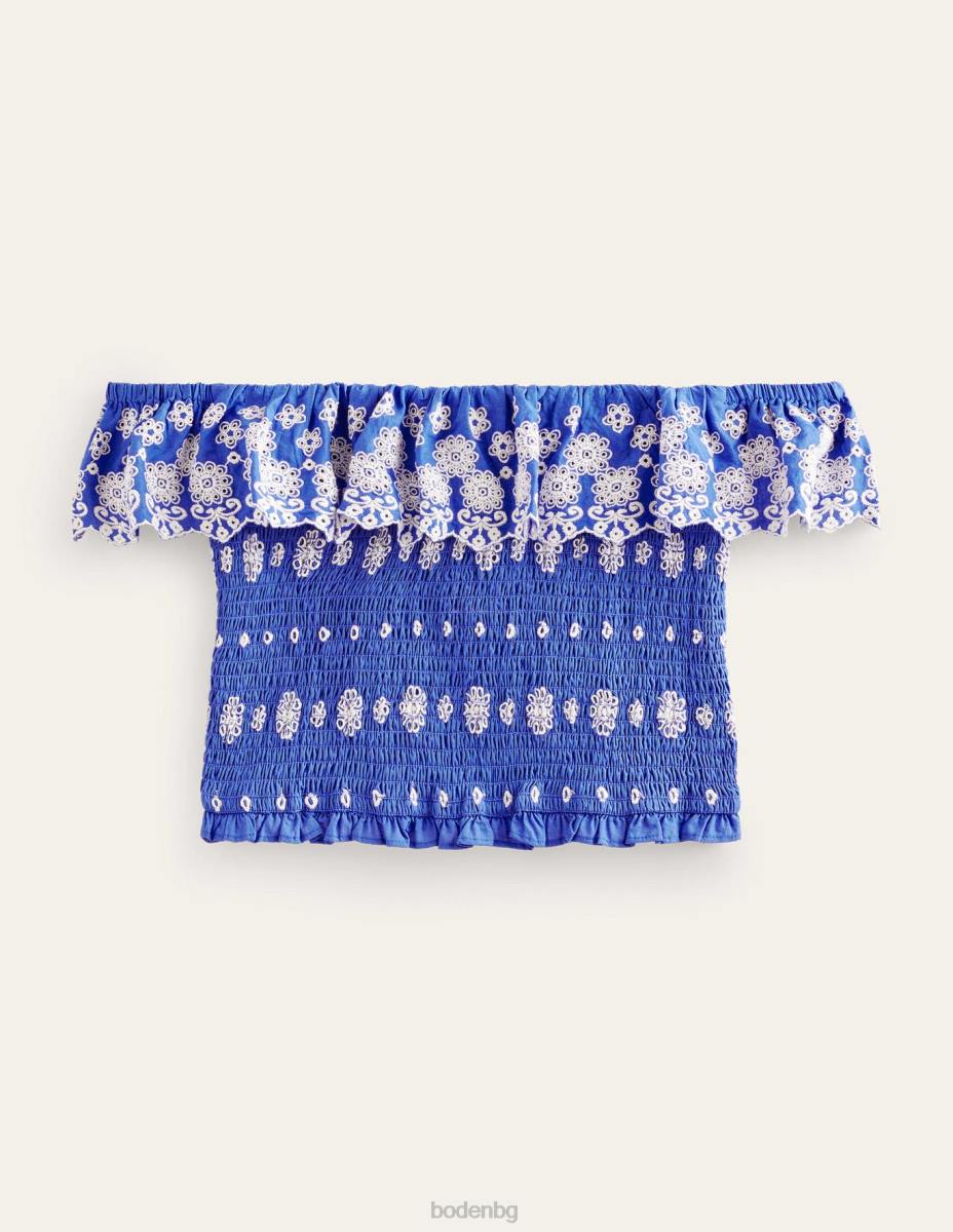 облекло Boden горна част от раменете островен сапфир Жени LL681099