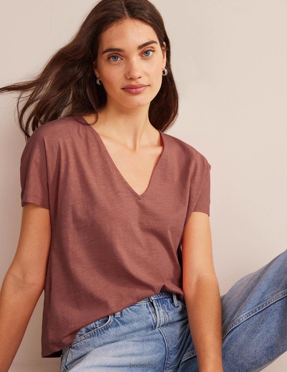 облекло Boden горна част от трико със завързване розово розово Жени LL681311