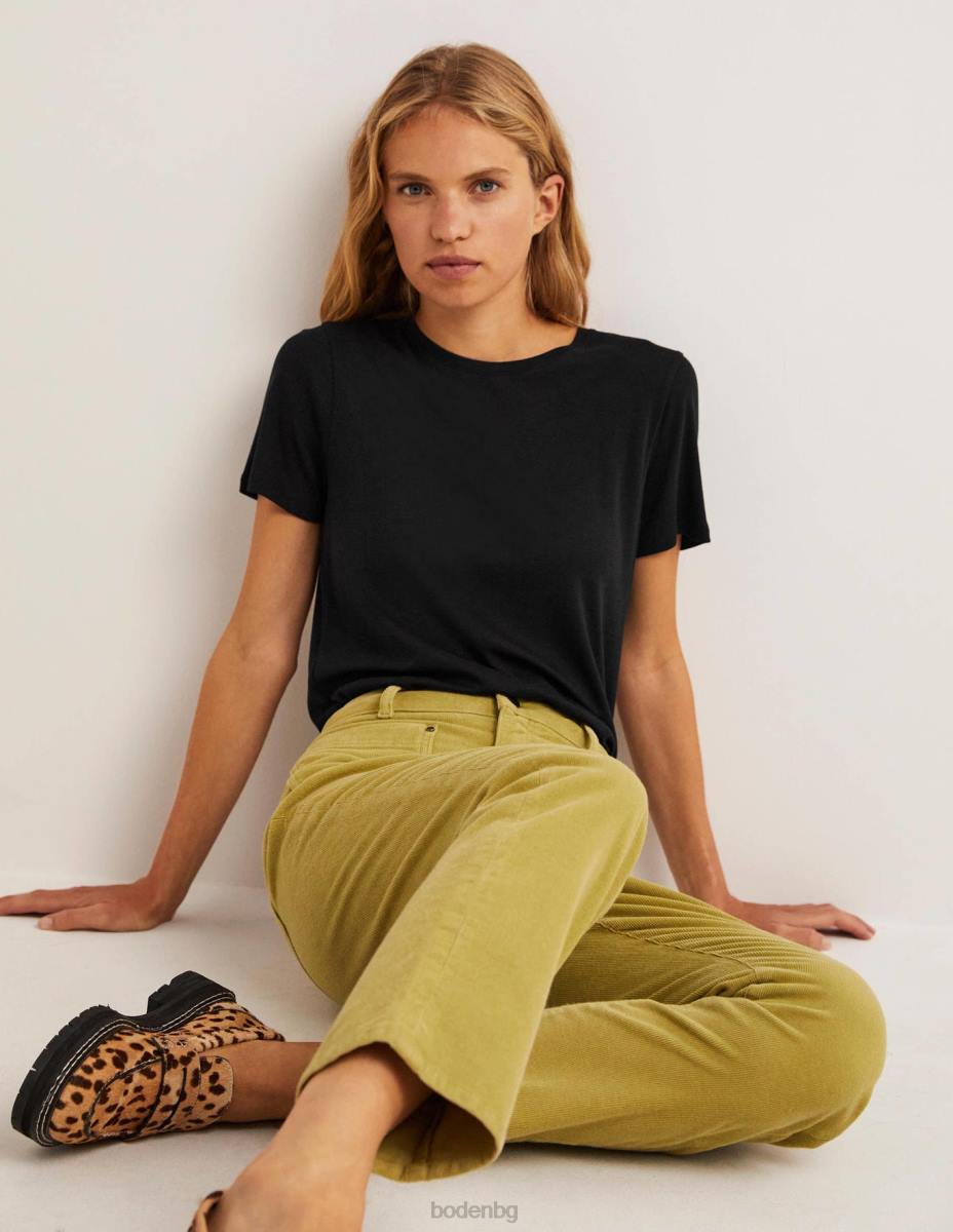 облекло Boden мека тениска черен Жени LL681355