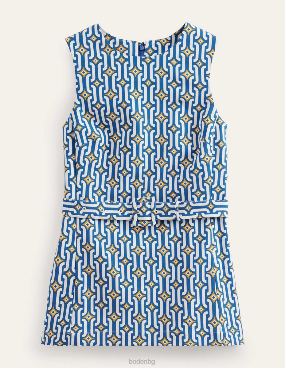 облекло Boden горна част с колан сапфир и лазур гео Жени LL681422