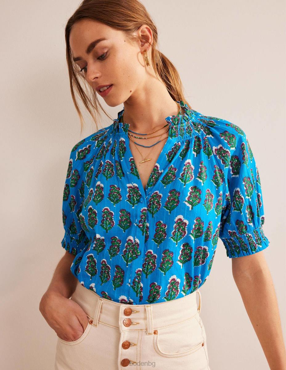 облекло Boden смокинг детайл доста топ скъпоценен камък и занаятчийски цвят Жени LL681463