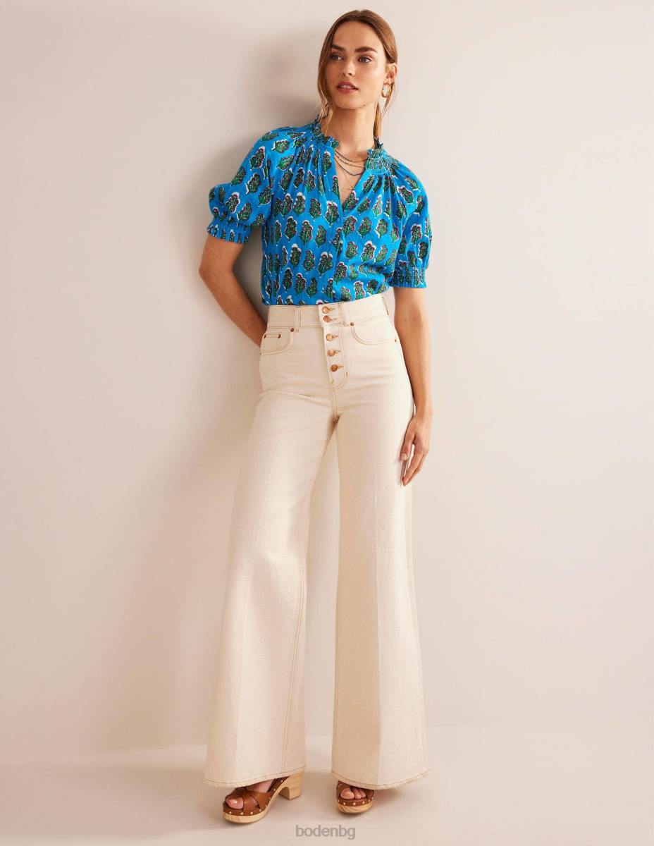 облекло Boden смокинг детайл доста топ скъпоценен камък и занаятчийски цвят Жени LL681463