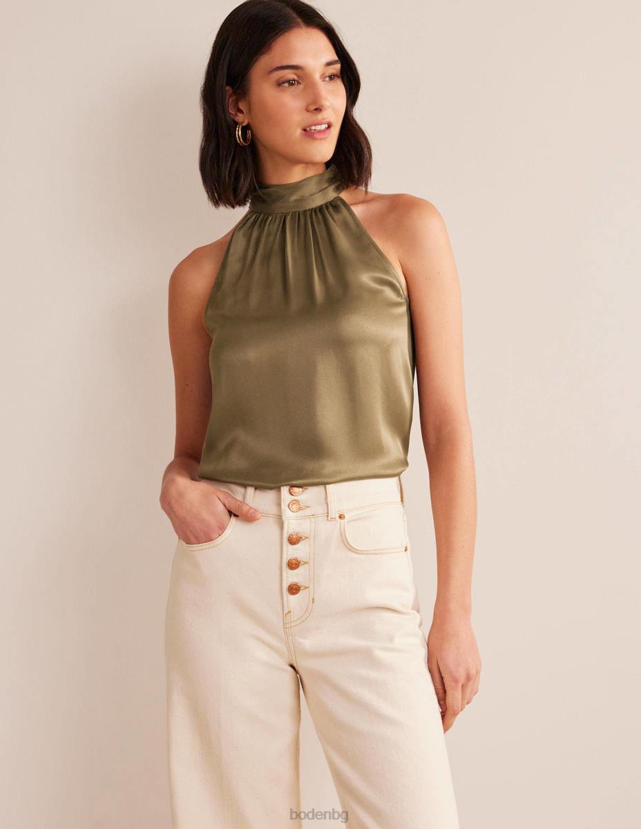 облекло Boden сатенена горна част смръчкула Жени LL681471