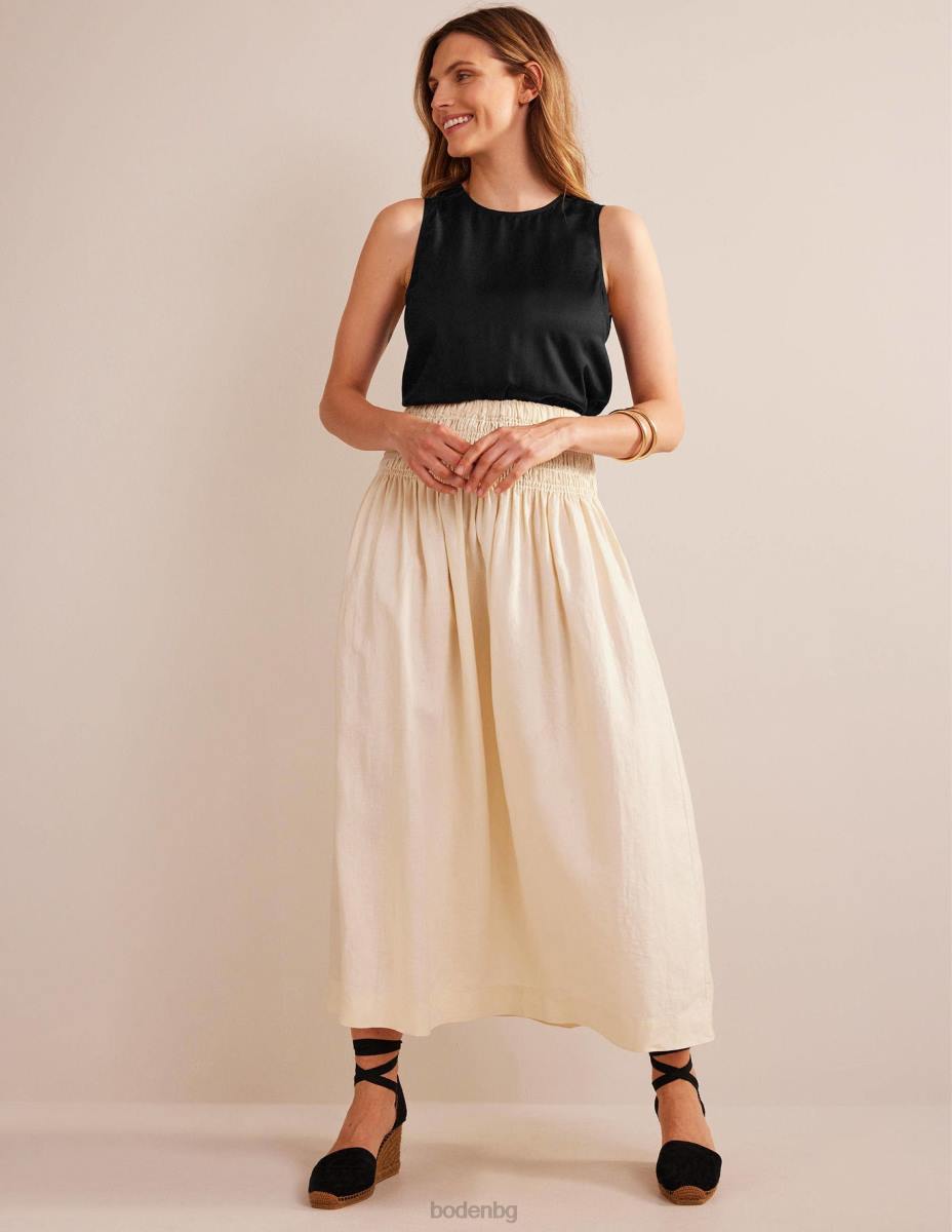 облекло Boden топ от копринена смес черен Жени LL681519