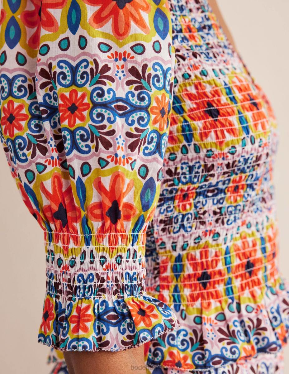 облекло Boden пушено горнище с елече мулти & гоблен райе Жени LL681556