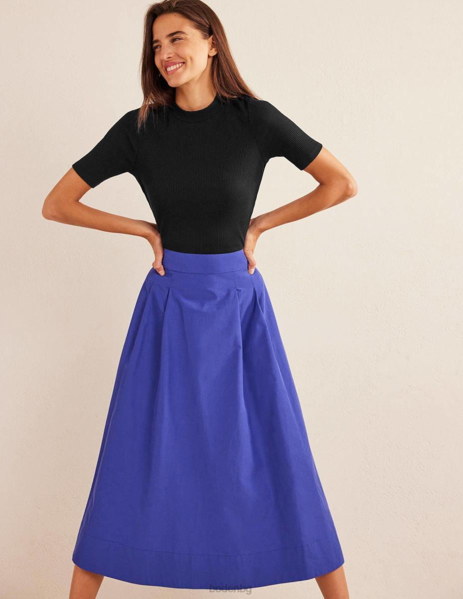 облекло Boden оребрено горнище с висока яка черен Жени LL681580