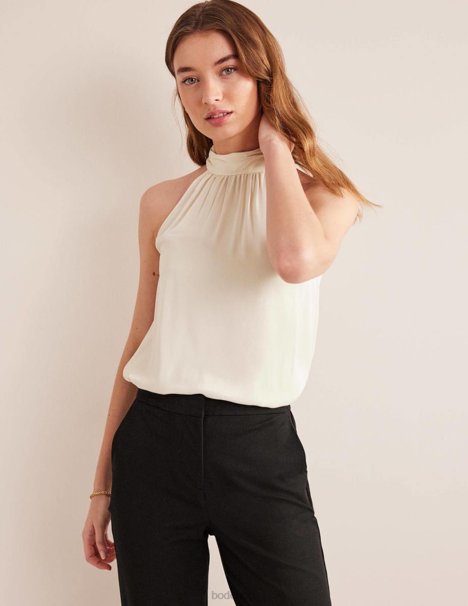 облекло Boden сатенена горна част изпарено сиво Жени LL681602