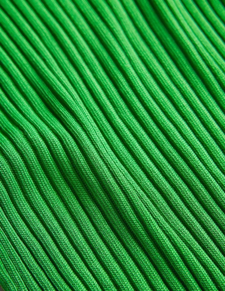 облекло Boden рипсирана плетена тениска жаба Жени LL681612