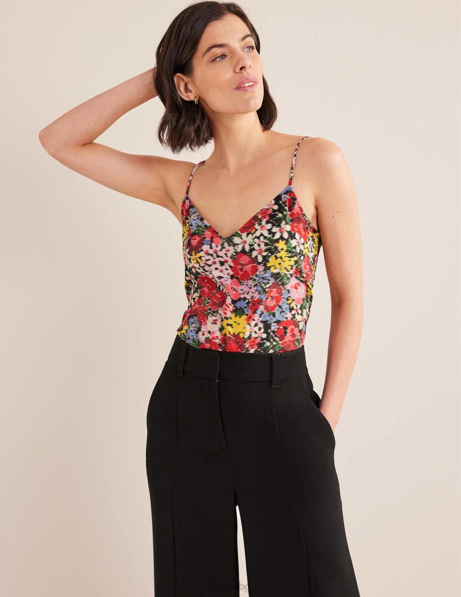 облекло Boden копринено ками мулти & моаре цъфтеж Жени LL681776