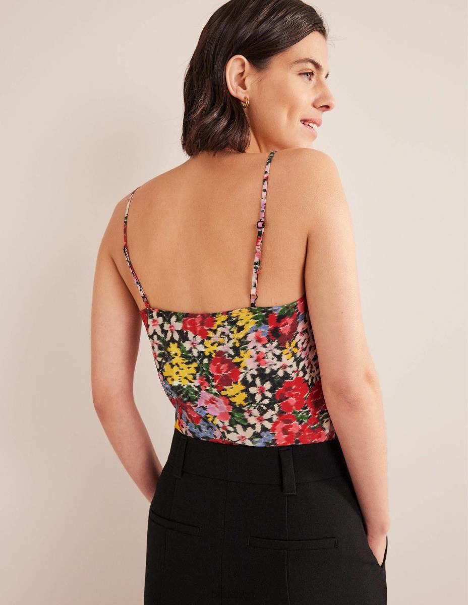 облекло Boden копринено ками мулти & моаре цъфтеж Жени LL681776