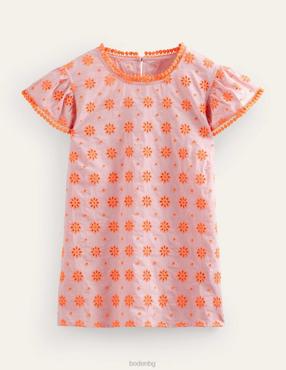 облекло Boden горна част с бродирани помпи пунш от диня Жени LL681800