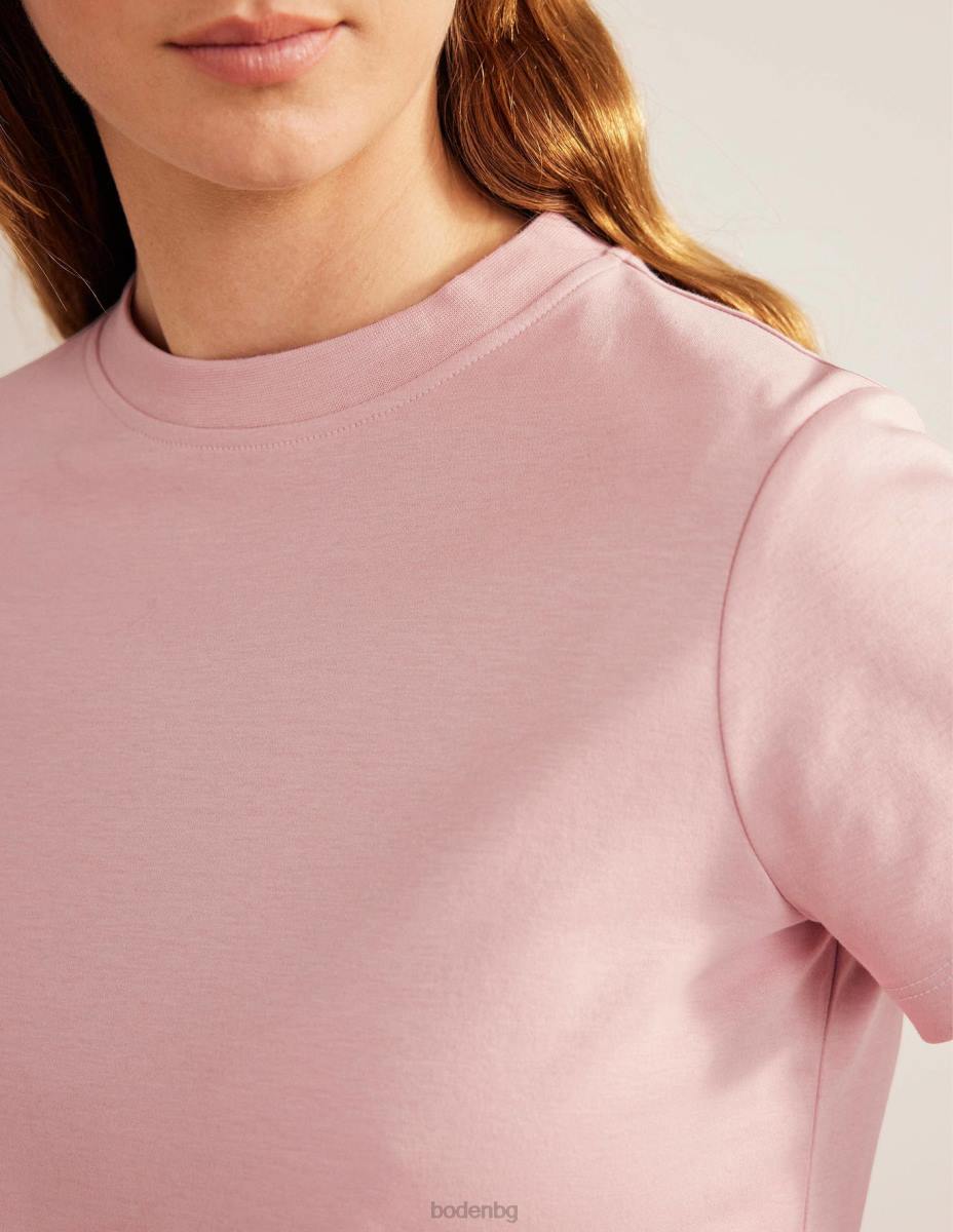 облекло Boden перфектна памучна изрязана тениска млечен шейк Жени LL681880