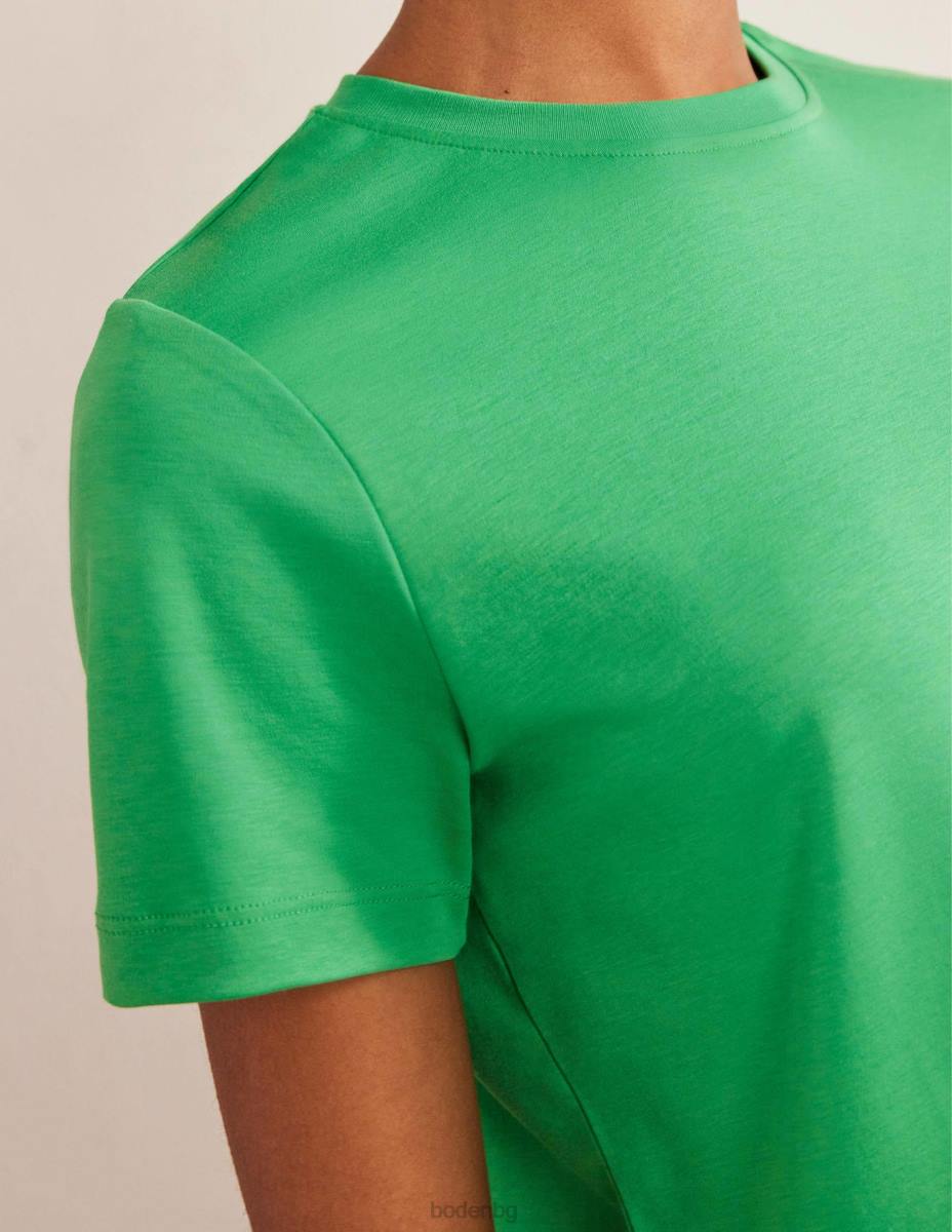 облекло Boden перфектна памучна тениска зелена пчела Жени LL681916