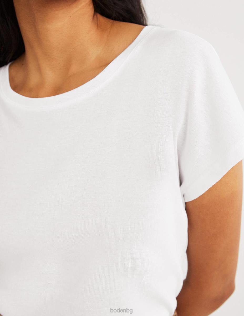 облекло Boden мека горна част без ръкави бяло Жени LL681925