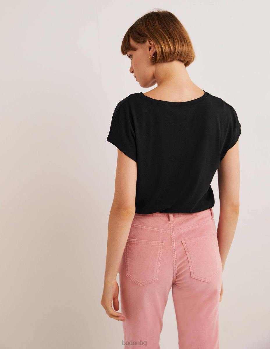 облекло Boden мека горна част без ръкави черен Жени LL681960