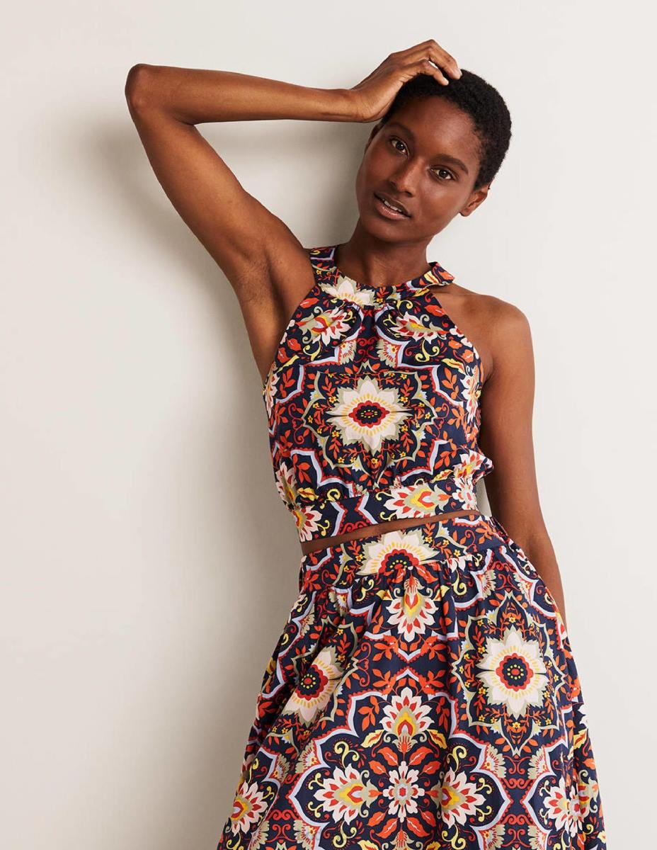 облекло Boden джесика халтернек съвместно горнище френски флот и Блумсбъри Жени LL681996