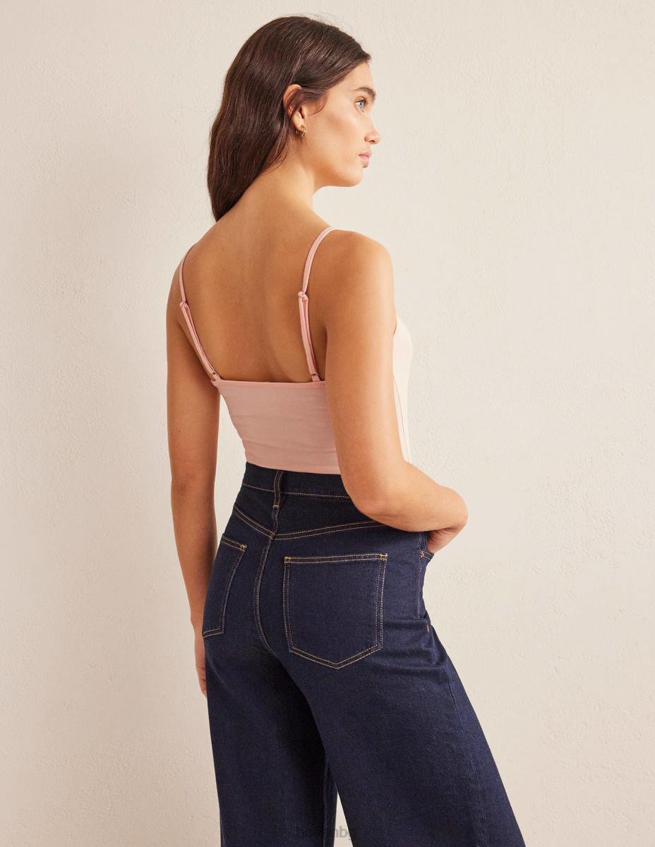 облекло Boden обикновен ками топ светло бежово Жени LL68204