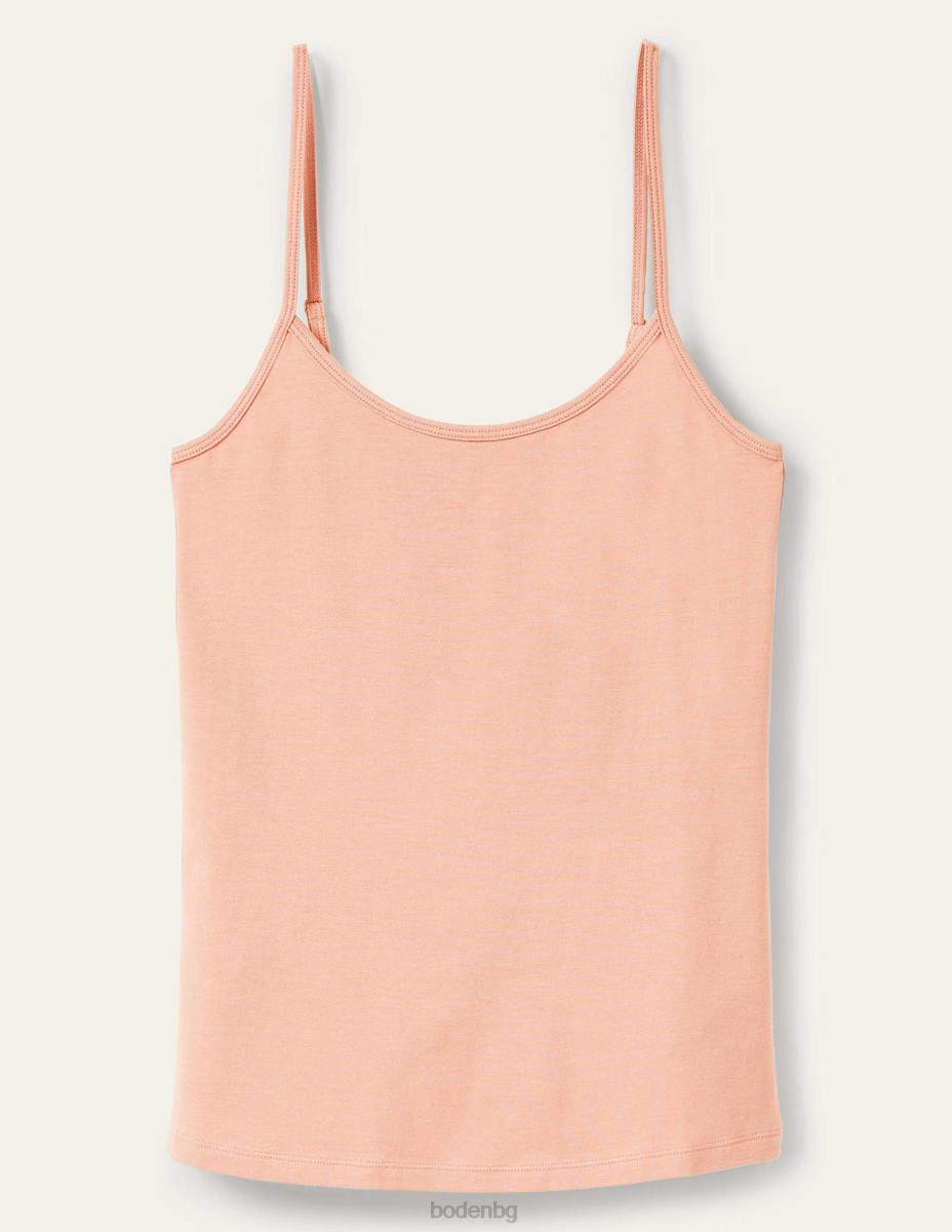 облекло Boden обикновен ками топ светло бежово Жени LL68204