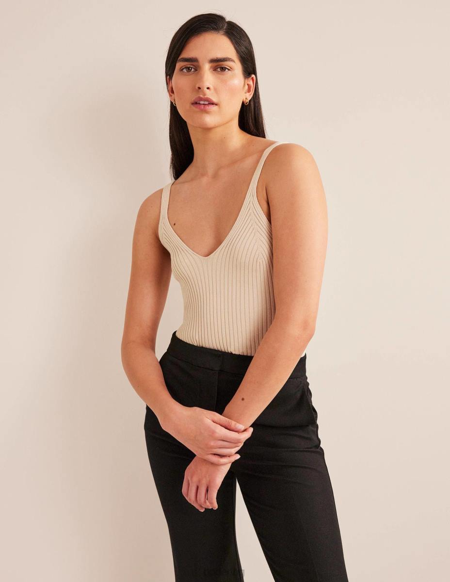 облекло Boden жилетка с оребрено горнище въже Жени LL682075