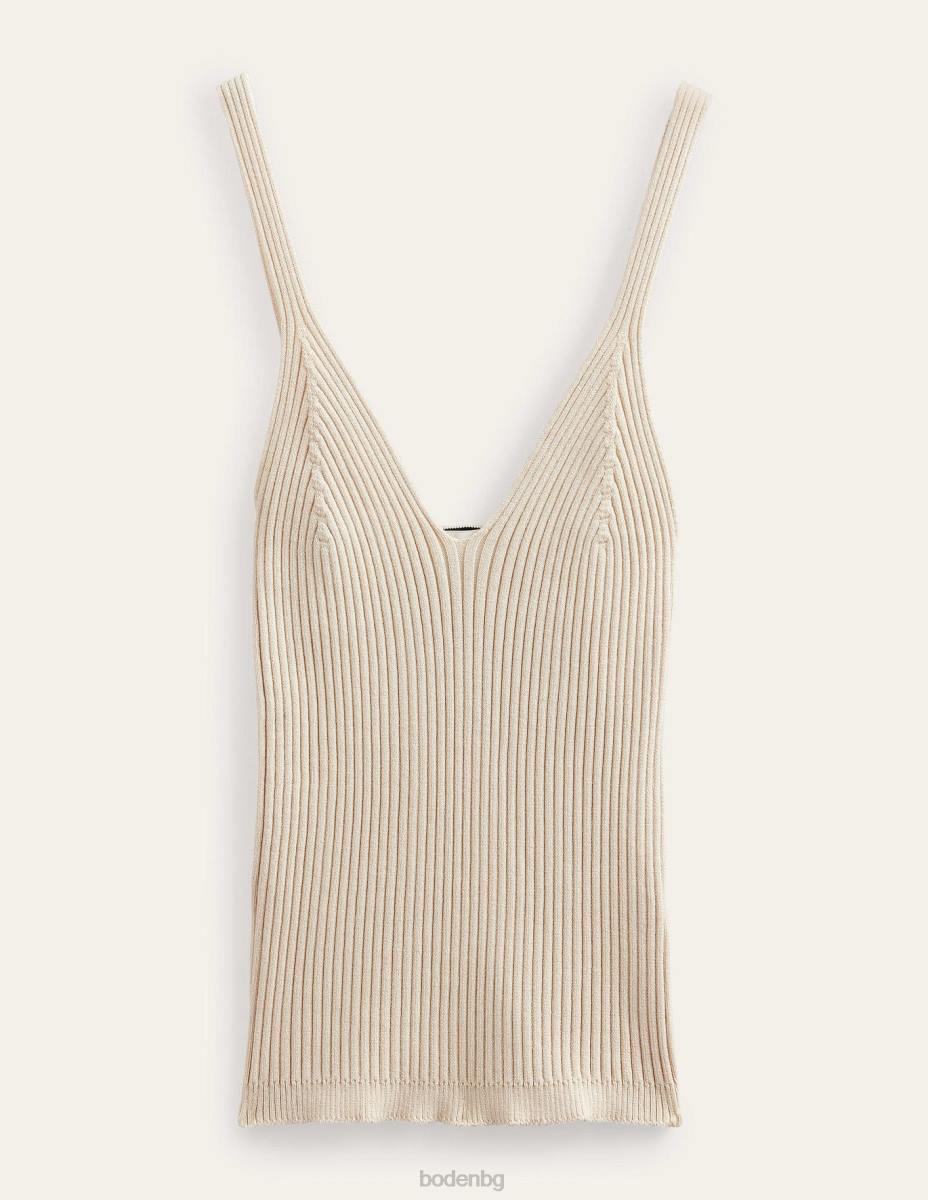 облекло Boden жилетка с оребрено горнище въже Жени LL682075