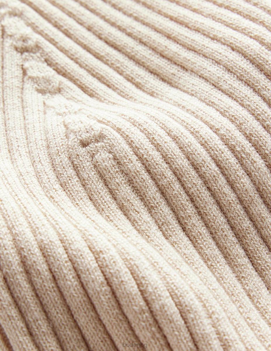 облекло Boden жилетка с оребрено горнище въже Жени LL682075