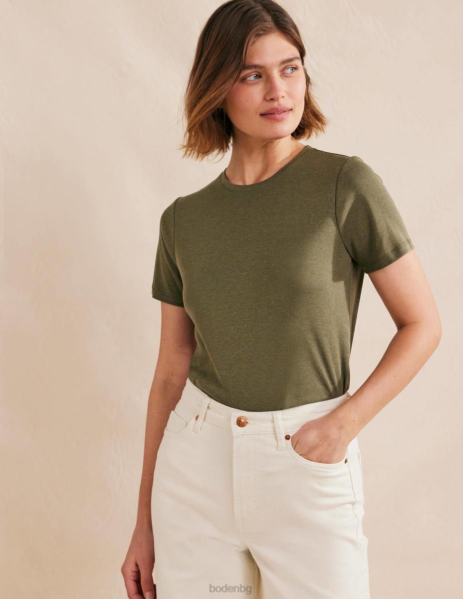 облекло Boden мека тениска смърч Жени LL682178