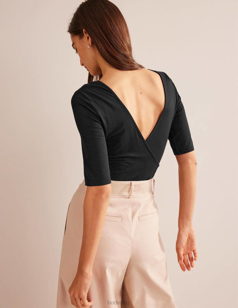 облекло Boden горна част от трико черен Жени LL682182