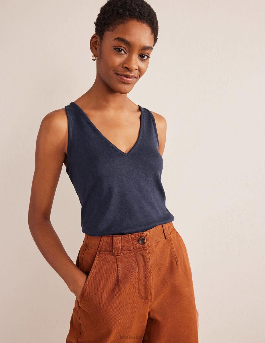 облекло Boden мека жилетка военноморски флот Жени LL682188