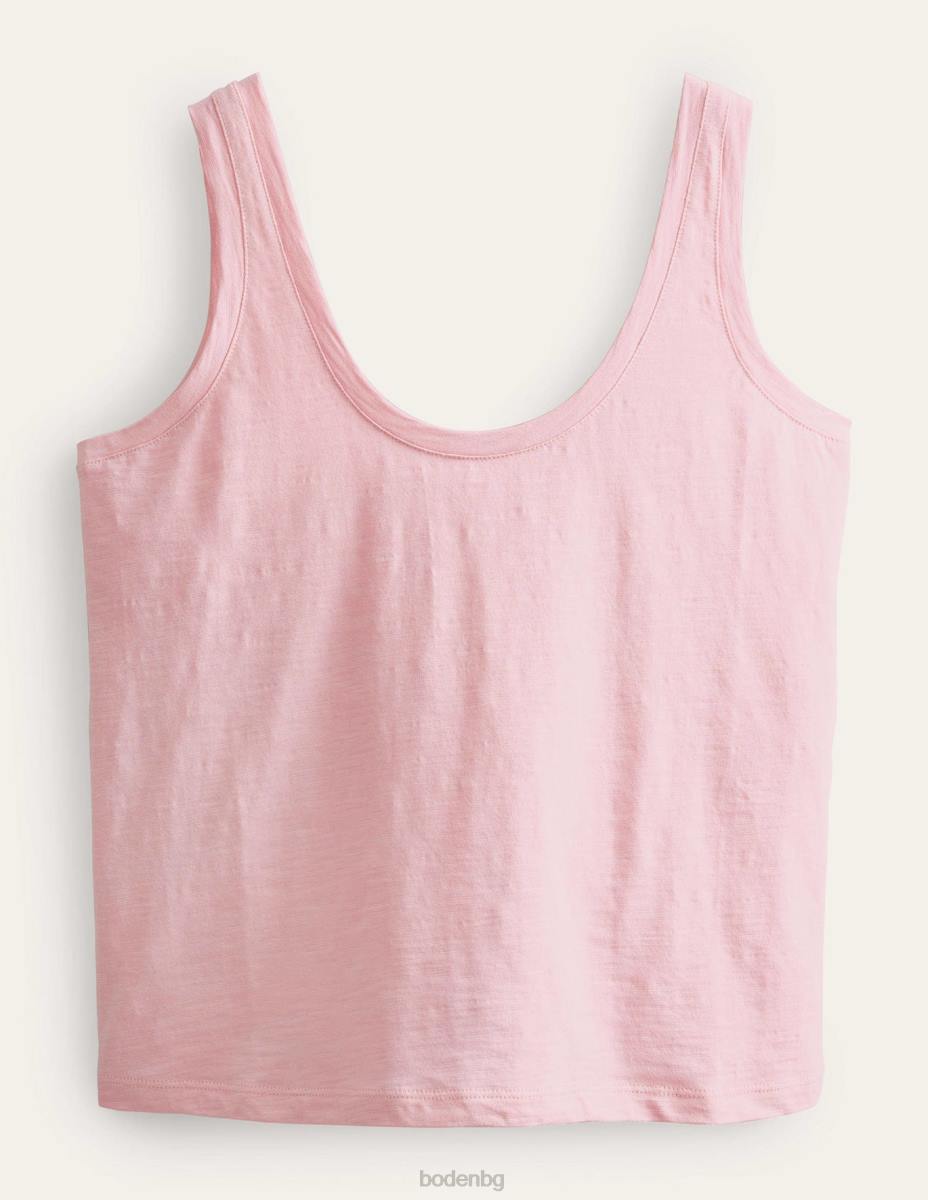 облекло Boden спокойна жилетка с широка деколте камея розово Жени LL682194