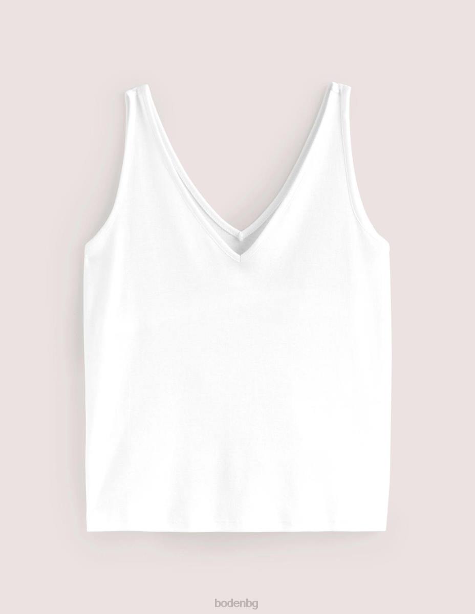 облекло Boden мека жилетка бяло Жени LL682205