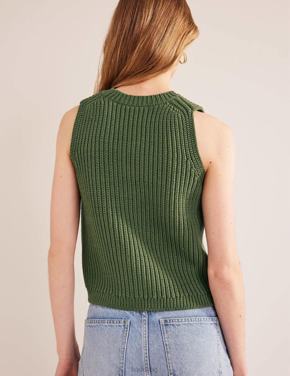 облекло Boden масивен оребрен резервоар смърч Жени LL682233