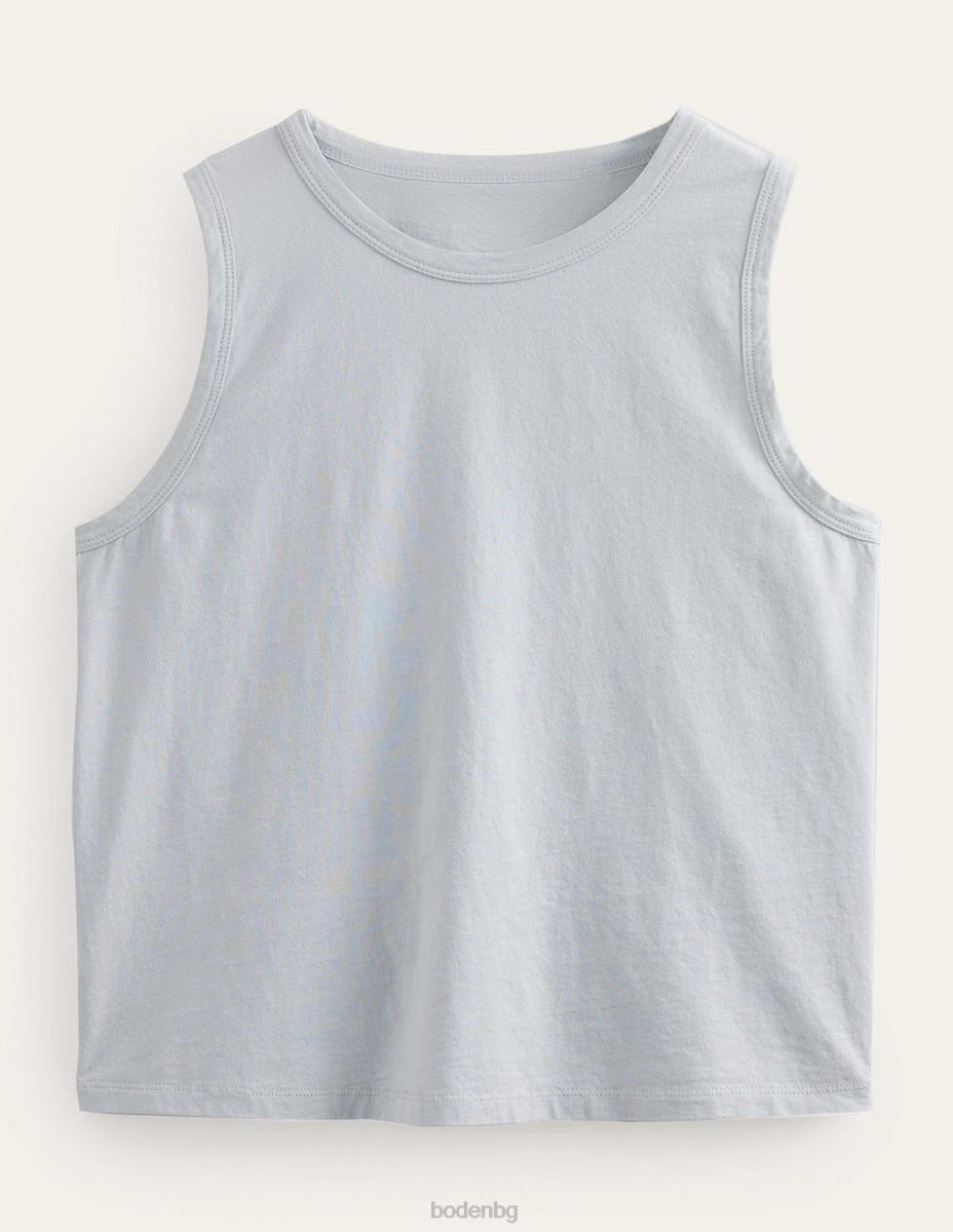 облекло Boden изрязана жилетка от чист памук кариера Жени LL682260