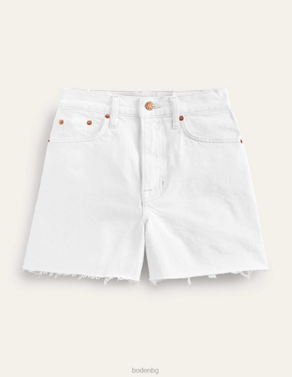 облекло Boden дънкови къси панталони с а-силует бяло Жени LL68611