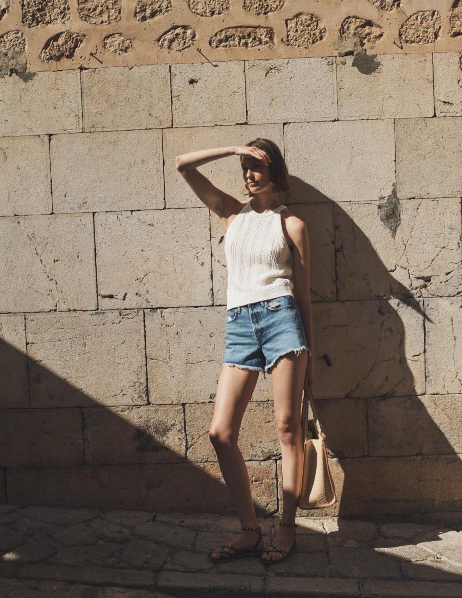 облекло Boden твърди плажни шорти средна реколта Жени LL68613