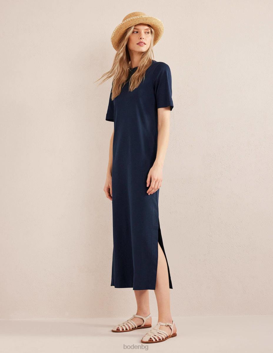 облекло Boden миди тениска от трико военноморски флот Жени LL681125