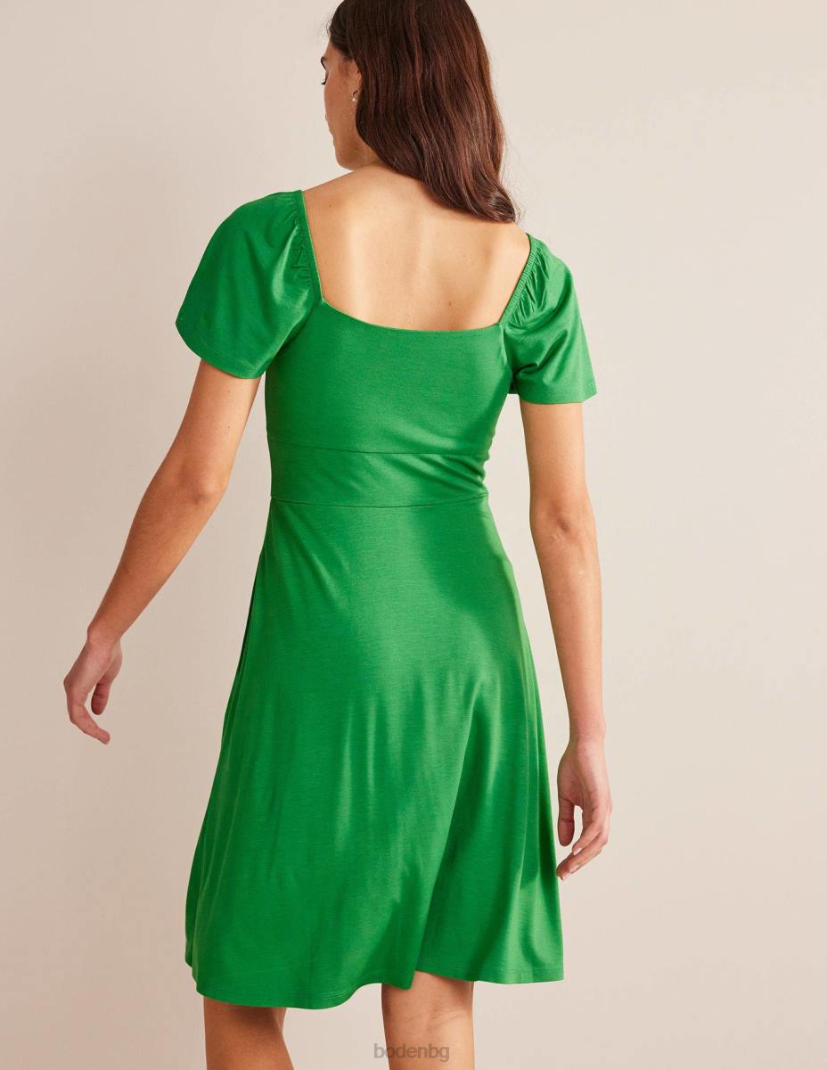 облекло Boden мини рокля от трико с квадратно деколте хълмисти възвишения Жени LL681136