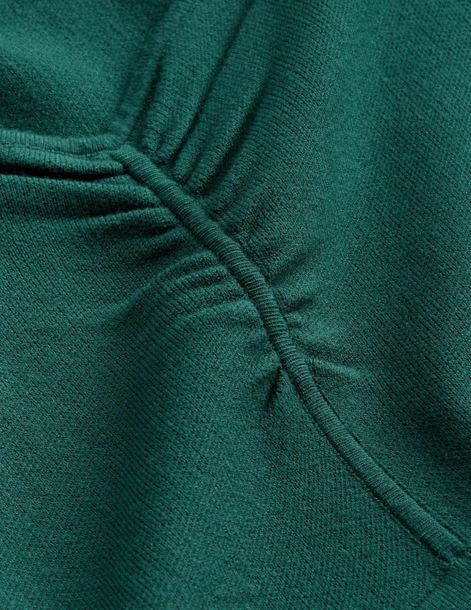 облекло Boden миди плетена рокля изумрудена нощ Жени LL681258