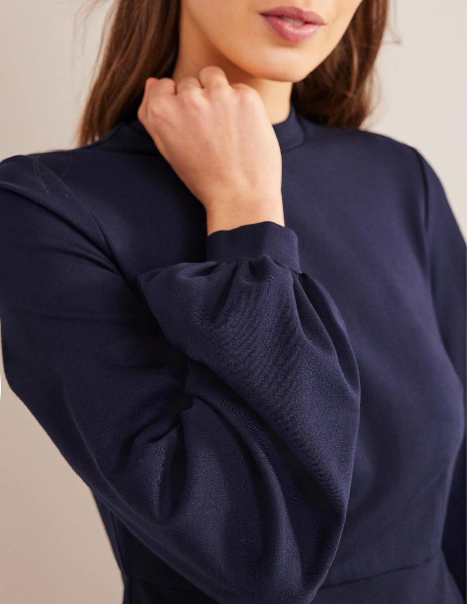 облекло Boden блуза мини рокля от трико военноморски флот Жени LL681315