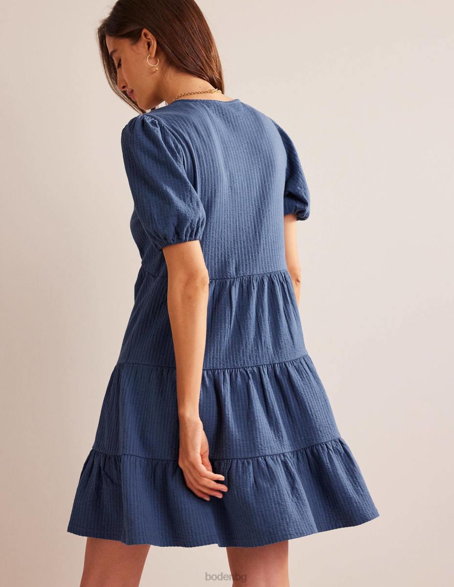 облекло Boden рокля от трико истински флот Жени LL682161