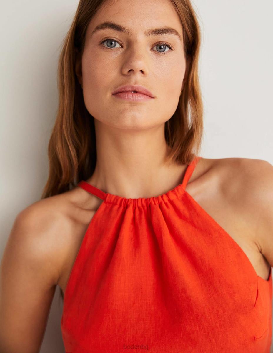 облекло Boden мини рокля с детайли на гърба петарда Жени LL682455